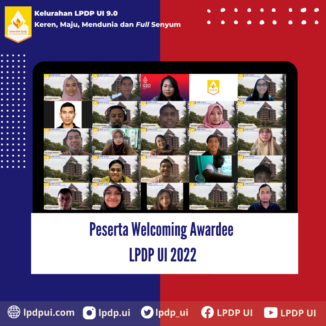 Welcoming Awardee LPDP UI 2022 (Februari)