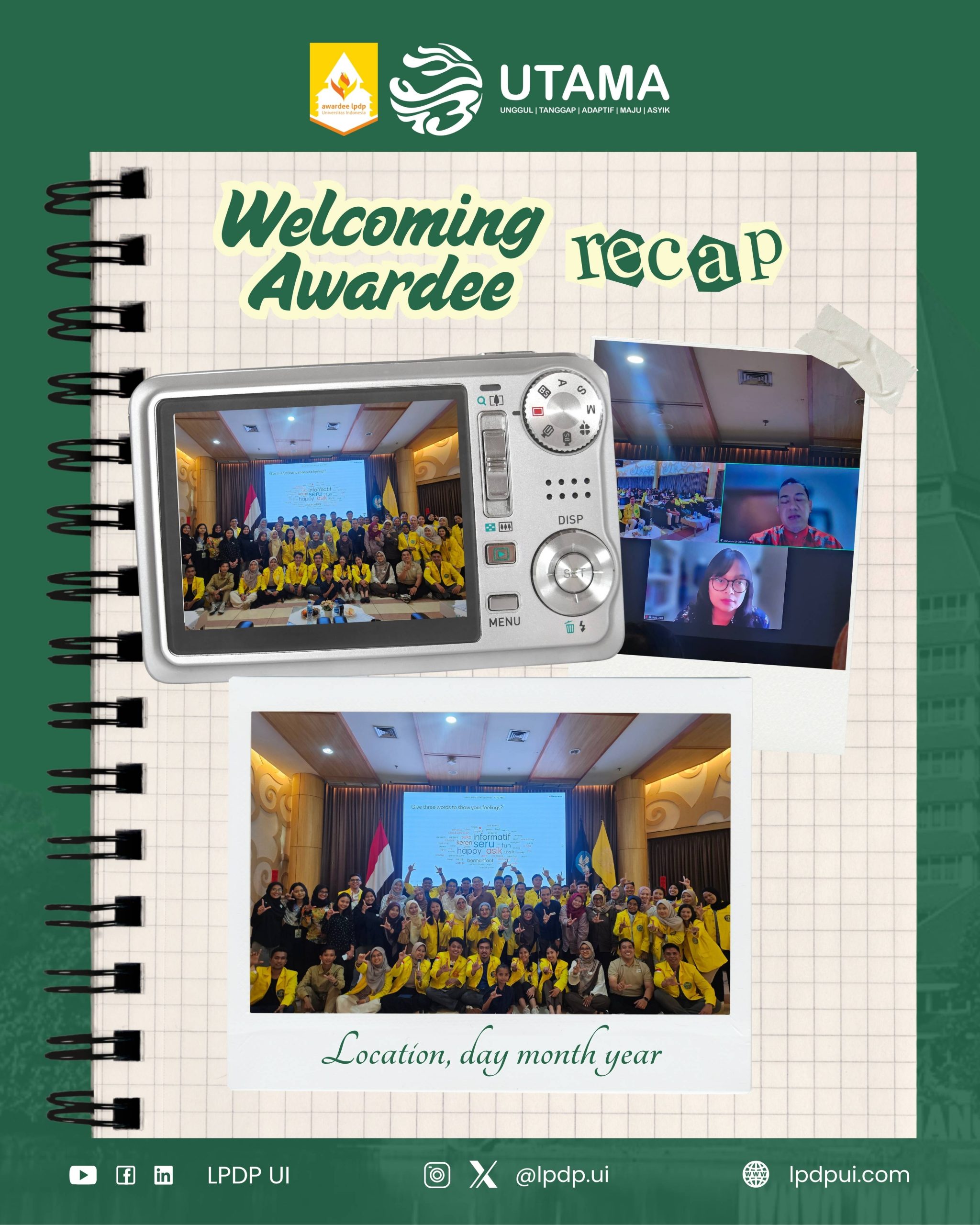 Welcoming Awardee